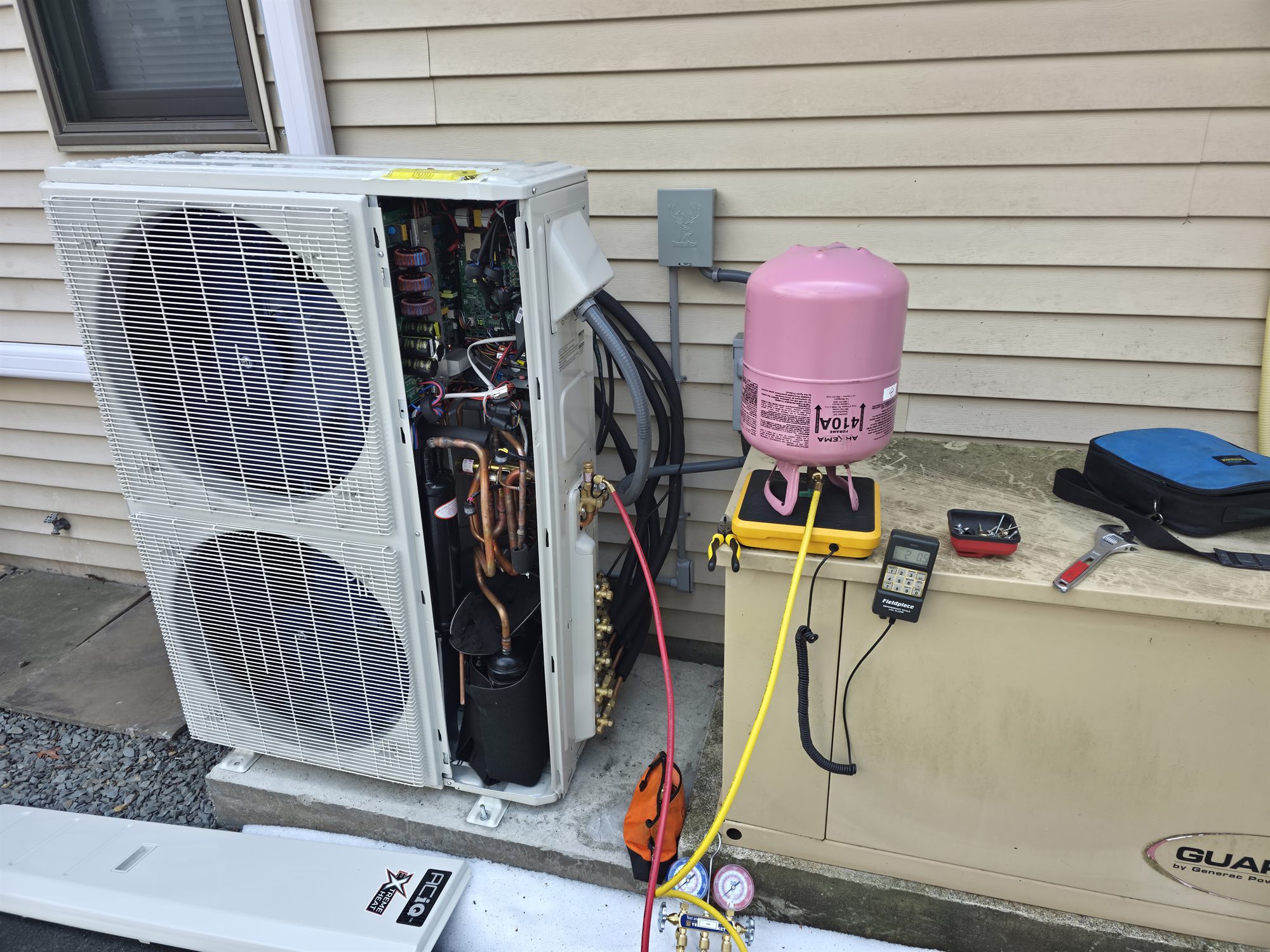 HVAC work in Pike County - February 2025 - Cold Breeze LLC, Milford PA