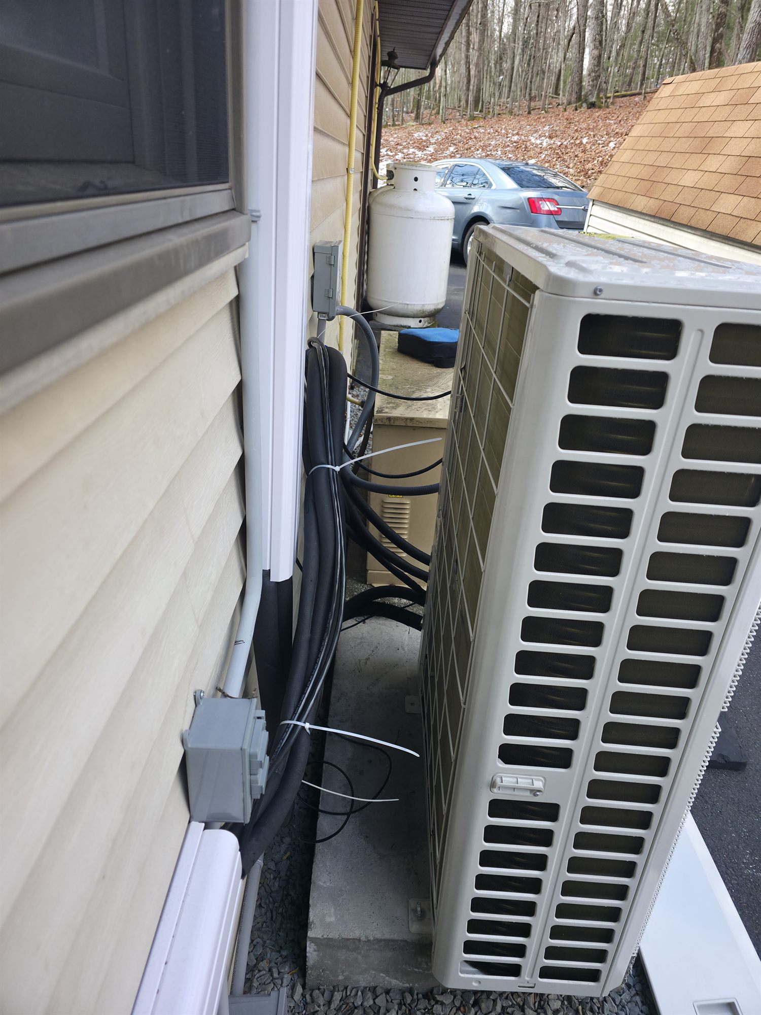 HVAC work in Pike County - February 2025 - Cold Breeze LLC, Milford PA