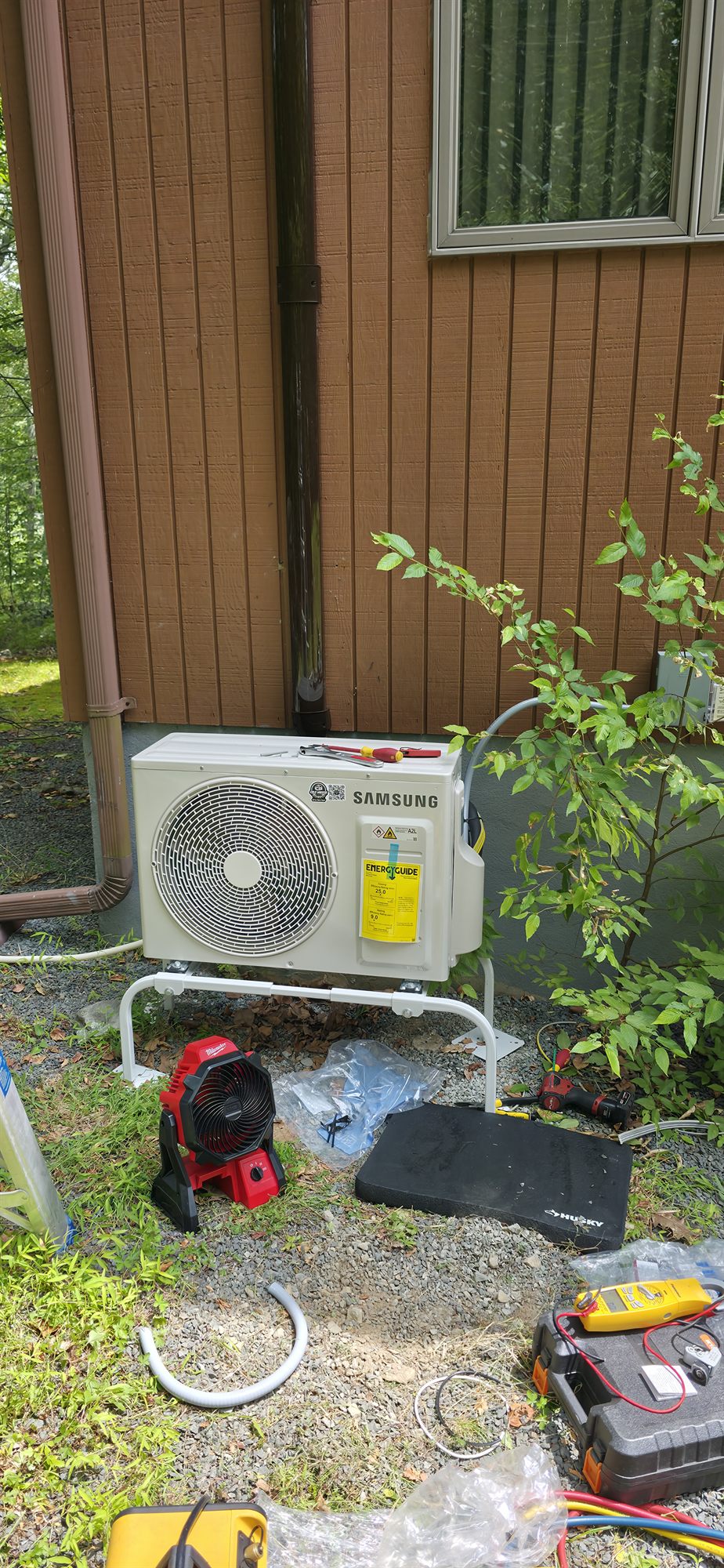 HVAC work in Pike County - July 2025 - Cold Breeze LLC, Milford PA